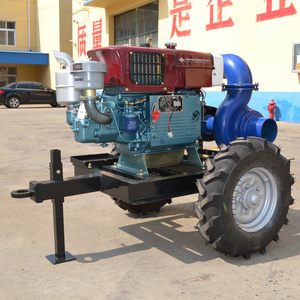 Small Agriculture Water Pump by single diesel engine