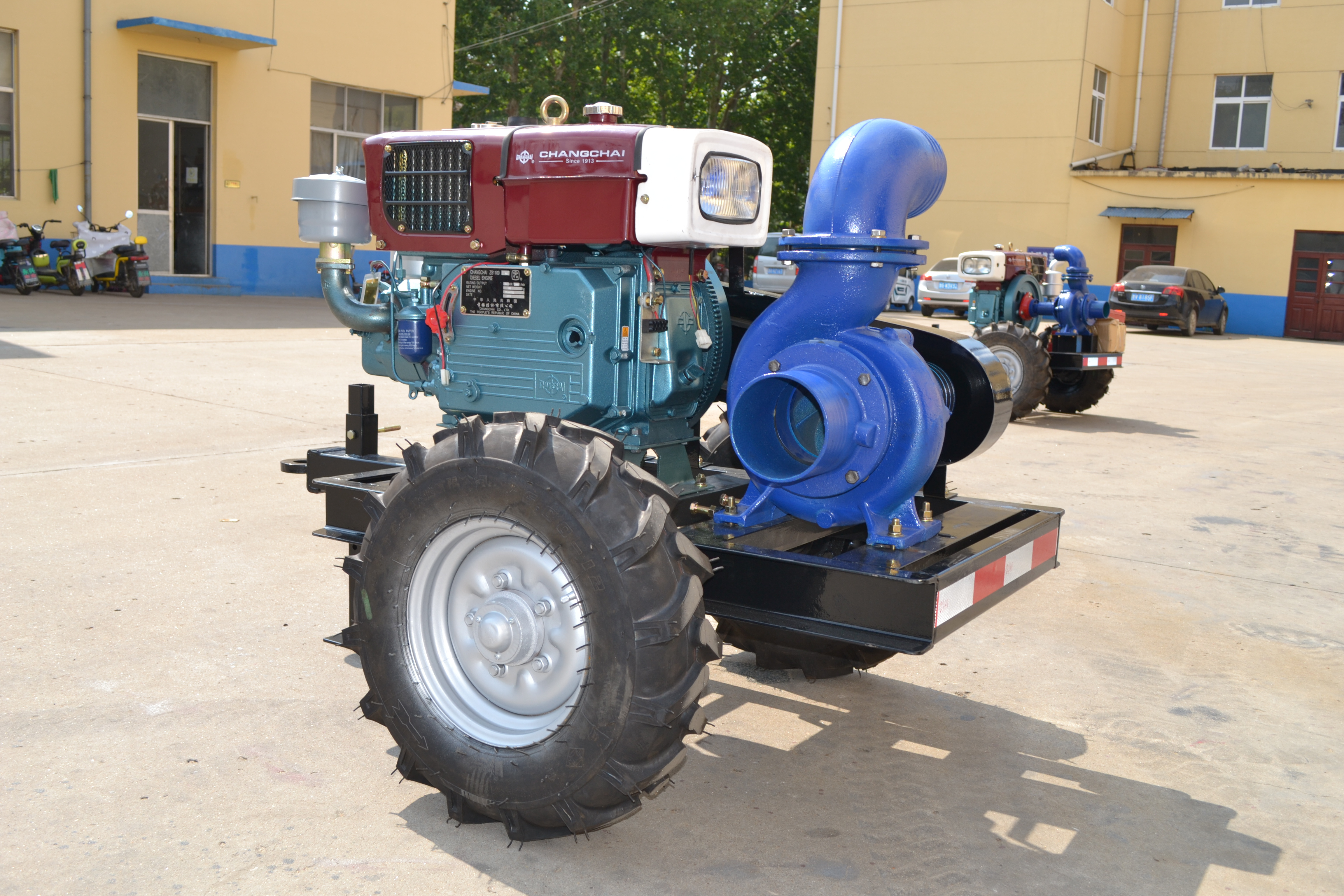 Small Agriculture Water Pump by single diesel engine