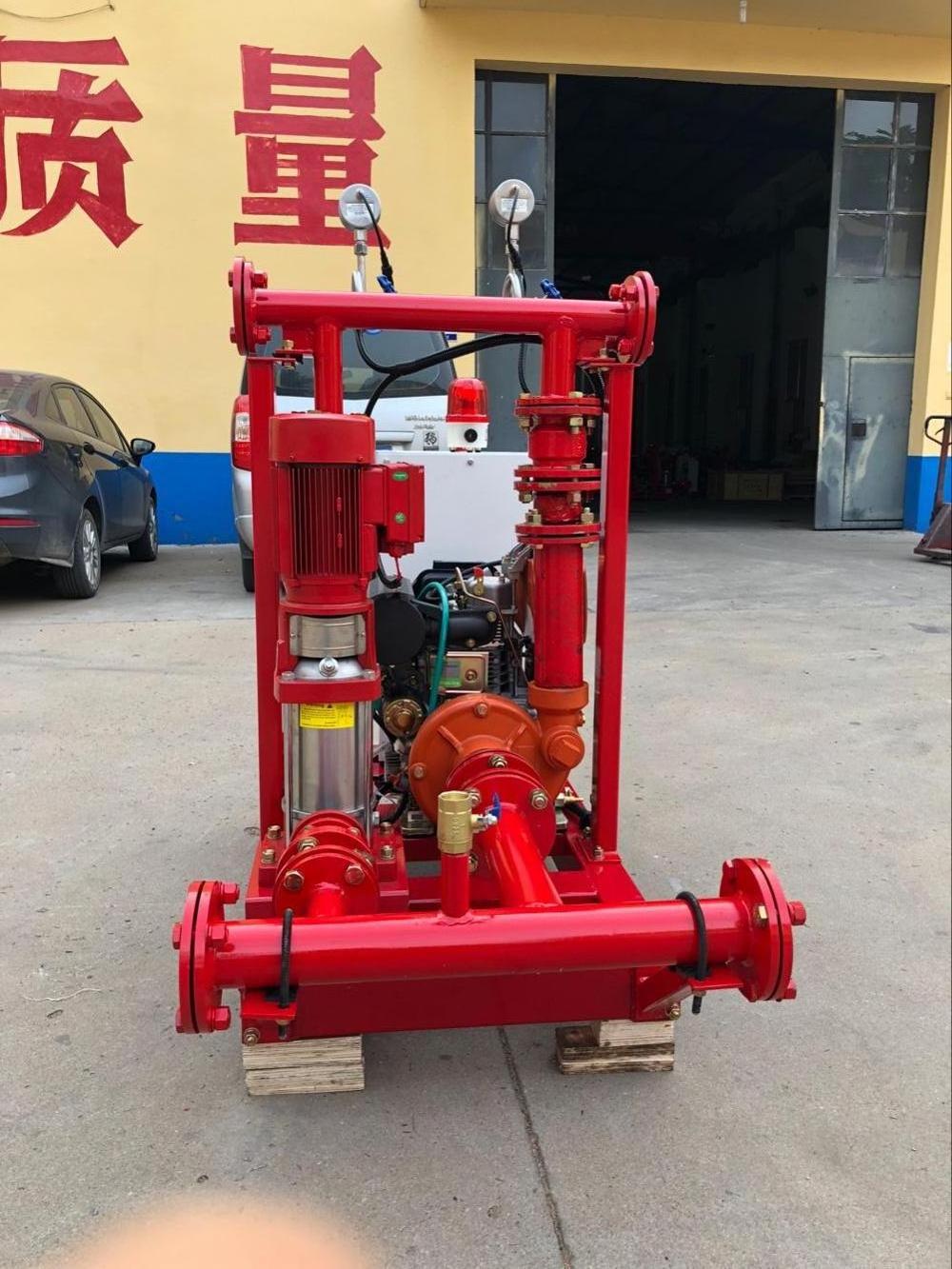 Fire fighting pump set FF150-120 powered by diesel engine