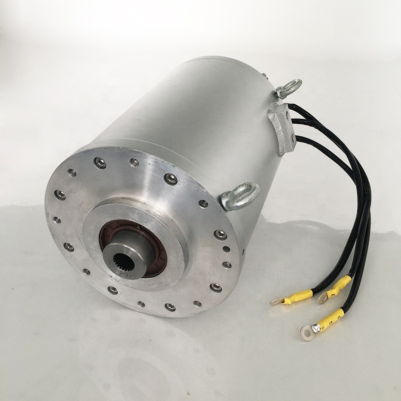 Rated 30kw 96nm 3000rpm ac motor  for truck/electric car/bus electric car kit electric car motor and motor controller