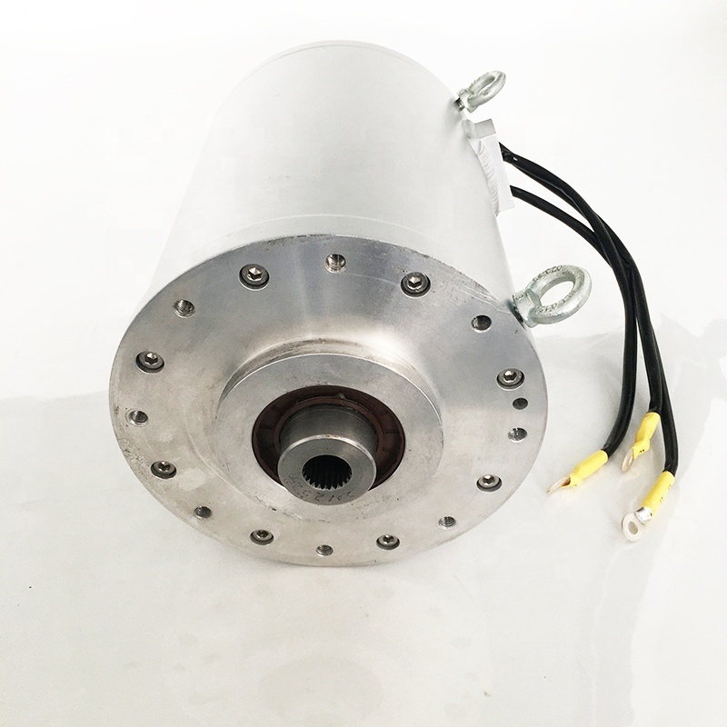 Rated 30kw 96nm 3000rpm ac motor  for truck/electric car/bus electric car kit electric car motor and motor controller