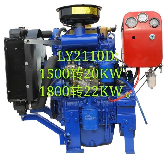 hot sale Water-cooled 4 stroke vertical twin cylinder diesel engine