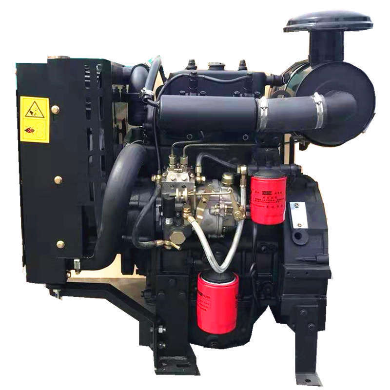 two cylinders electric starting marine diesel engine 28KW/38HP