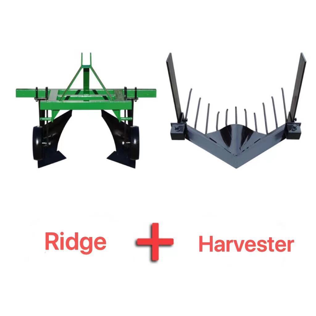 Farm Machine Tractor Soil Ridger Plough and Potato Harvester