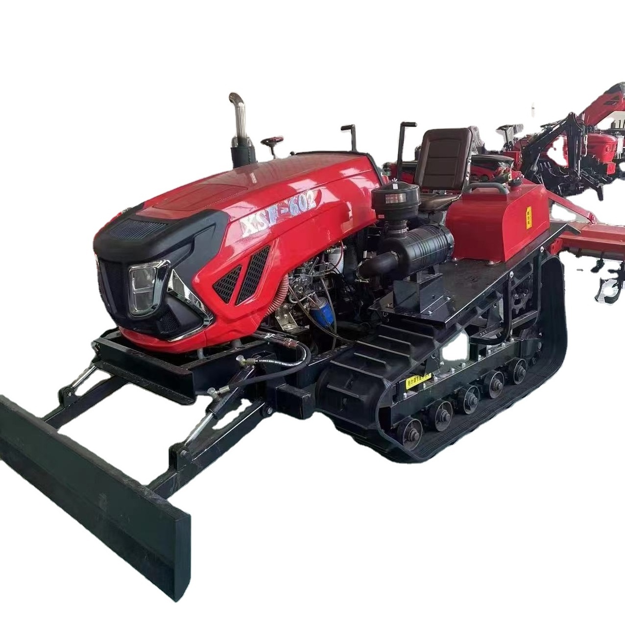 Ridging and Weeding Cultivators Crawler Rotary Tiller Trencher Tractor  For Sale