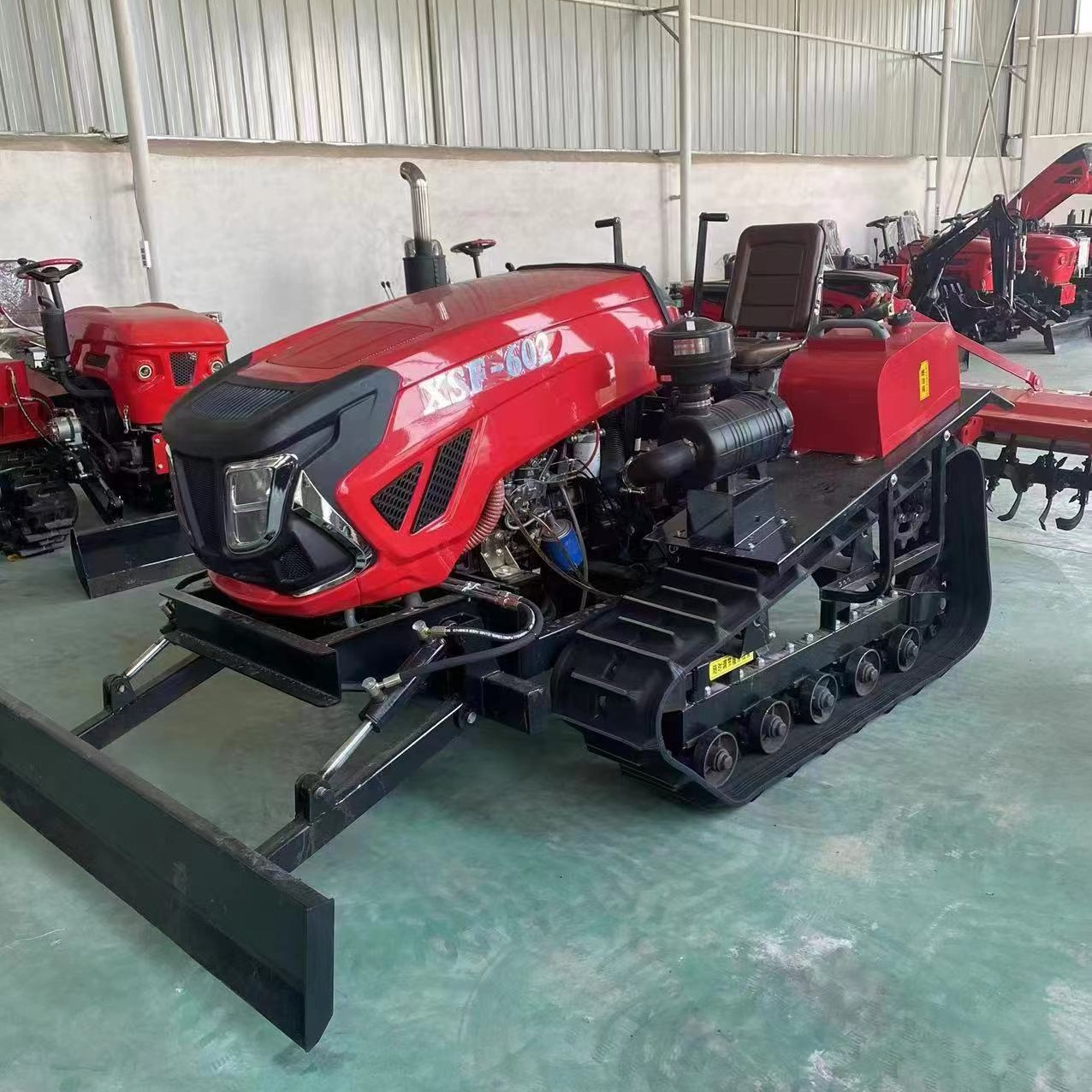 Ridging and Weeding Cultivators Crawler Rotary Tiller Trencher Tractor  For Sale