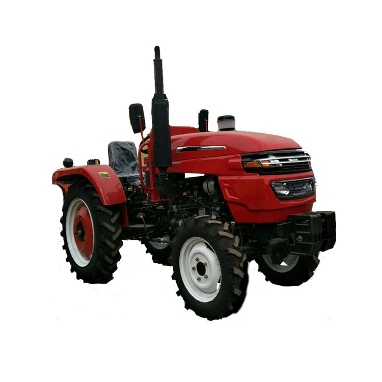 40HP 4 WD wheel tractor with paddy field tyre for rice field cultivation