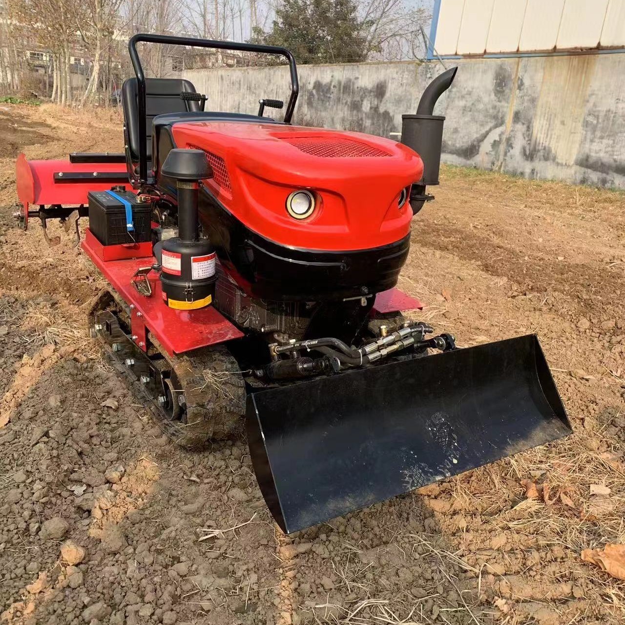 Farming Agricultural Power Tiller 35hp Riding Tractor Diesel Mini Tractor