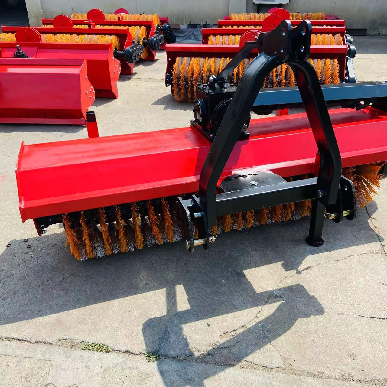 CE certificated 3 Point Hitch Pto Drive Street Snow Sweeper For Tractor