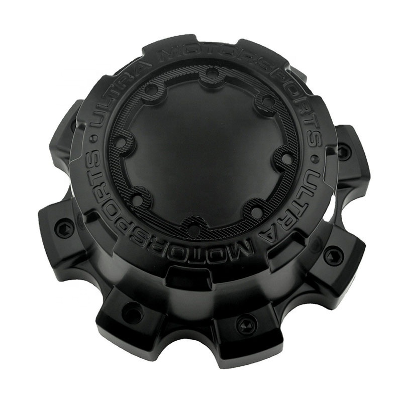 165.1 mm Wheel Hub Car Accessories Universal Black Alloy Center Cover Plastic Covers