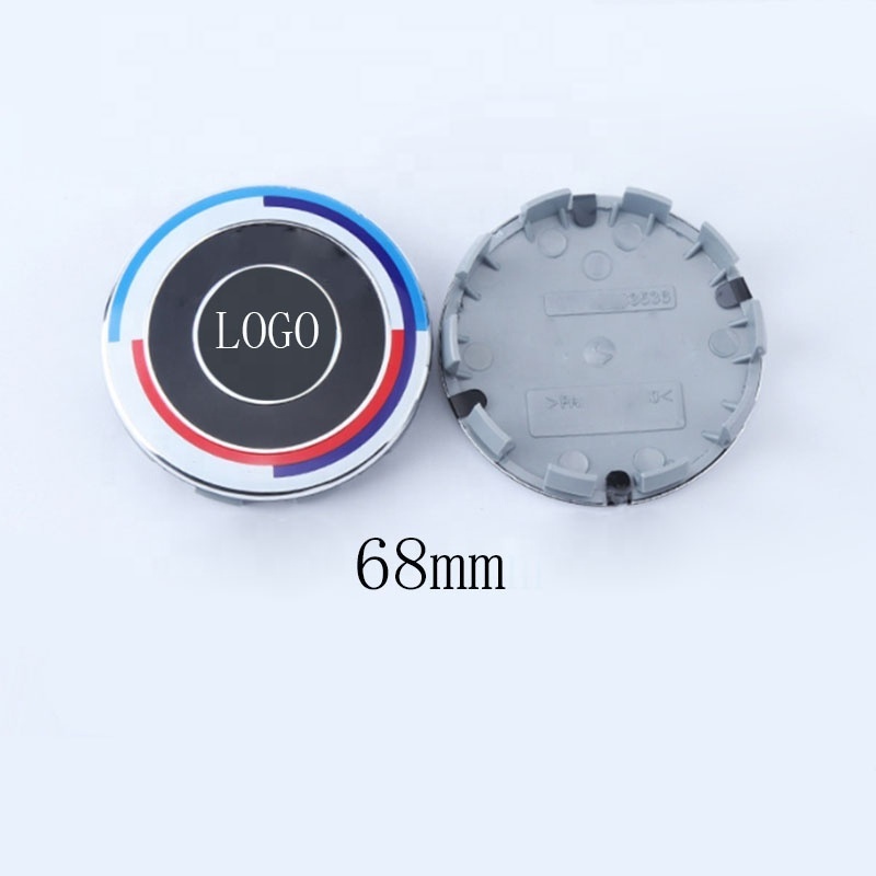 Car Badge 68mm 56mm 50th Anniversary hubcap co-branded wheel center cap Rim tyre emblem for BMW