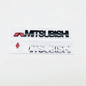 3D metal badge sticker rear Trunk Tailgate emblem logo for Mitsubishi Lancer EVO Lioncel