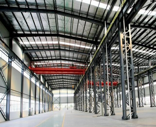 Qualified Chinese manufacturer anticorrosive portal rigid frame steel structure manufacturing workshop factory shed