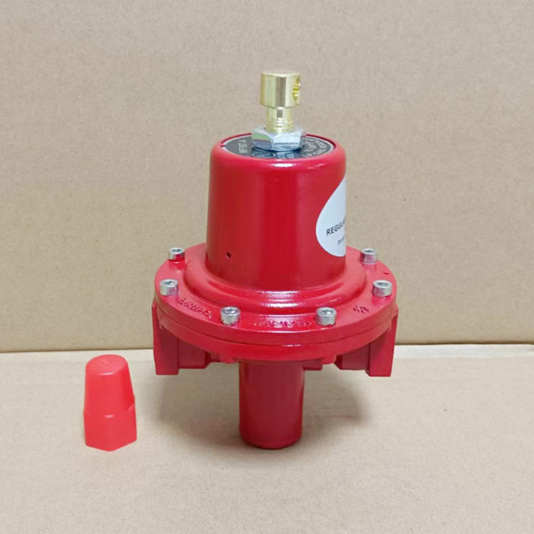 First stage high medium fuel gas pressure reducing DN8 1/4 inch NPT Standard regulator and valve similar as fisher and honeywell