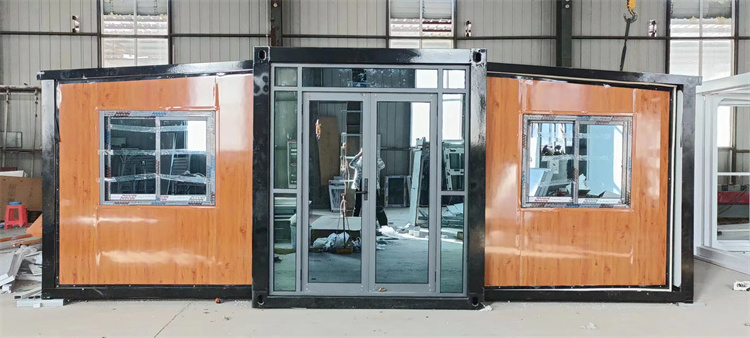 Modern Home Expandable Container House MGO PVC Floor Stainless Steel Door Container House Prefabricated