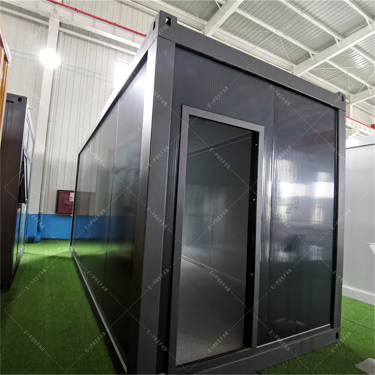 Low cost modular prefabricated portable foldable homes 20ft office folding container house