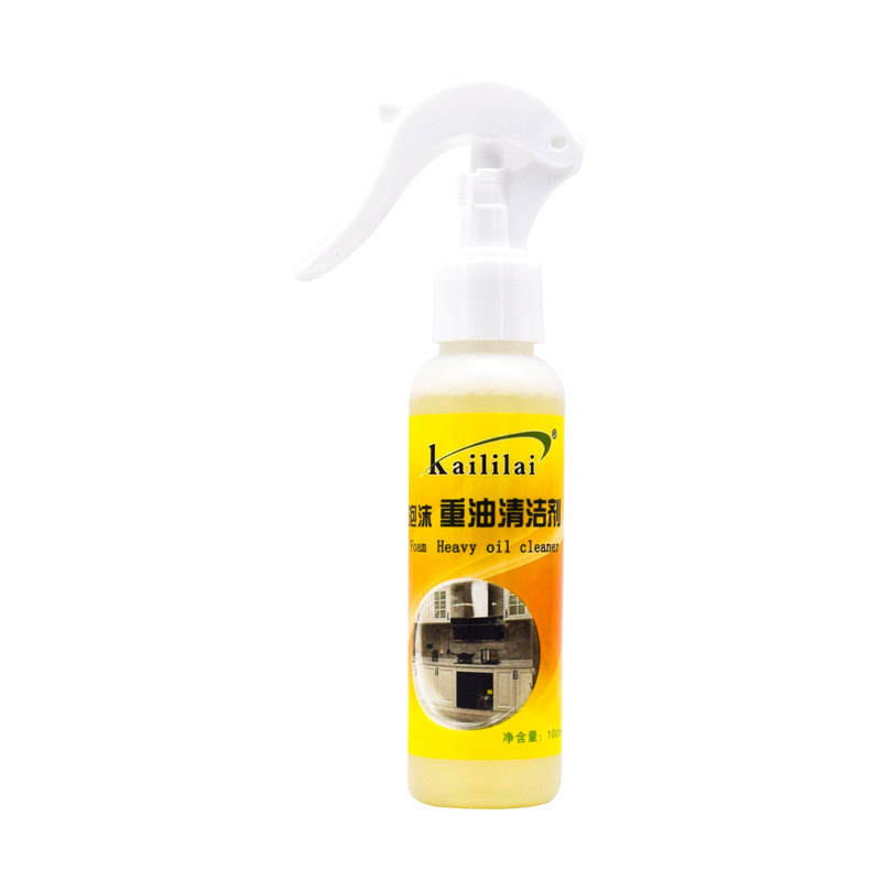 Kitchen cooktop cleaner 100ml degreasing cleaning spray heavy duty oil strong stain removal