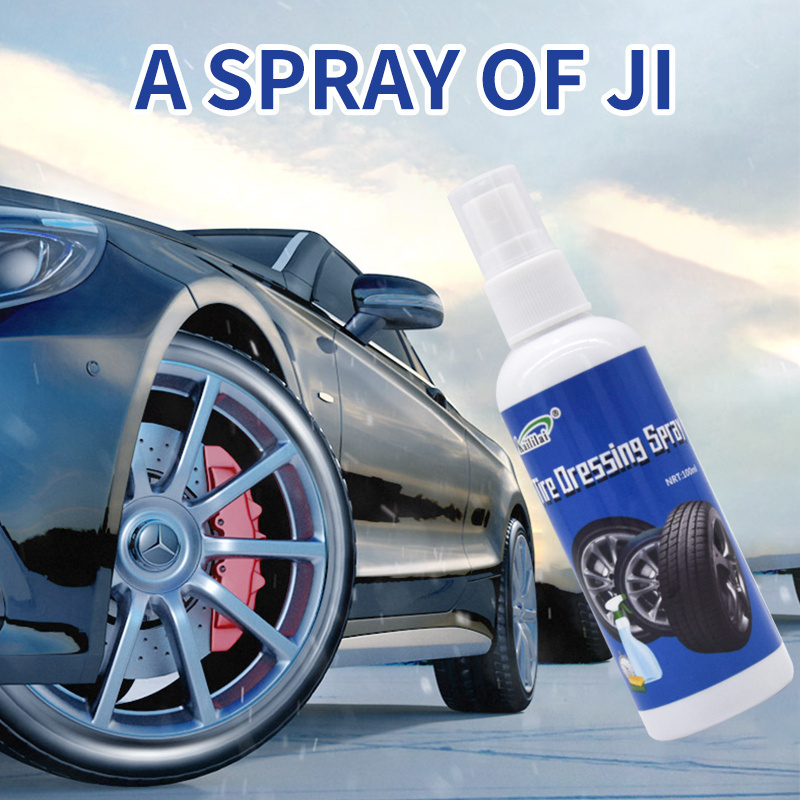 Car polish Tyre Cleaning Shining and Protecting Liquid Wax with shine foam cleaner Spray