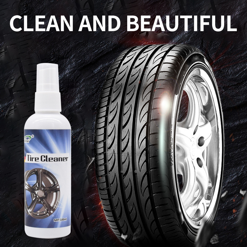 100ml tire gloss cleaner tire dressing spray for tire and wheel care