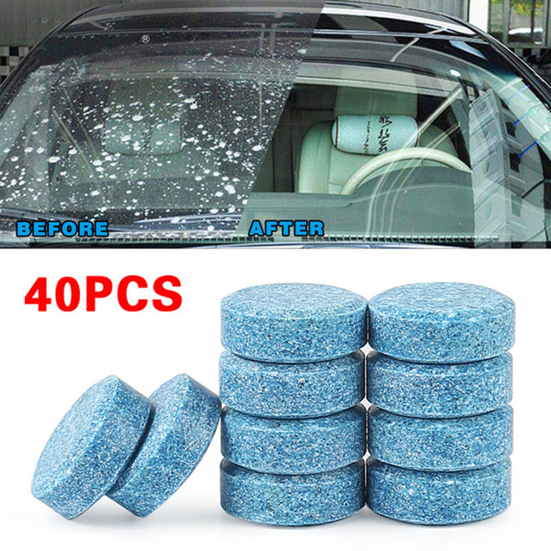 OEM car windshield window floor kitchenware cleaning tablets effervescent water multifunctional spray glass cleaner