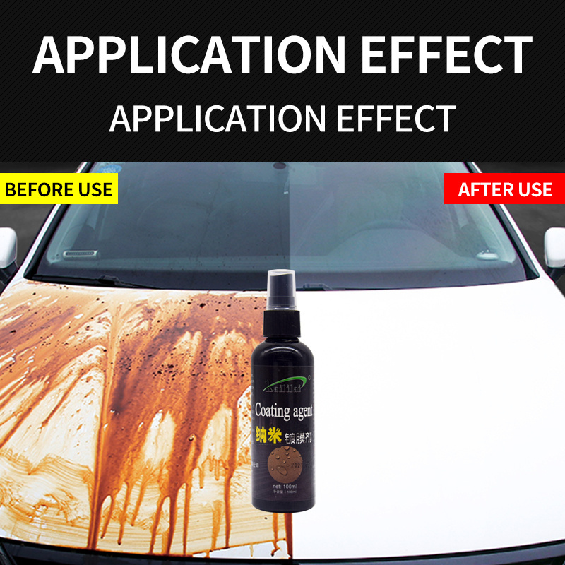 Ceramic coating spray-Hydrophobic spray nanotechnology-3 in 1 gloss protection-Industrial grade automotive detail products