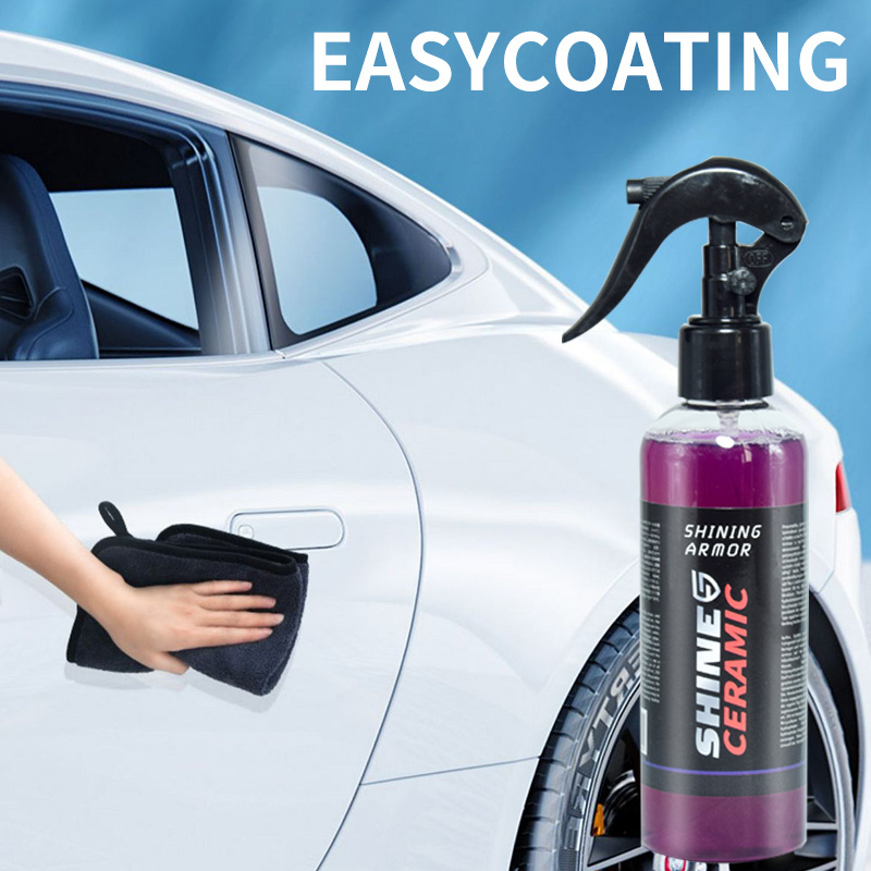 200ML SHINE Quick Ceramic Coating Car Wax Polish Spray Super hydrophobic Hybrid Liquid glass Solutions Ceramic Polish