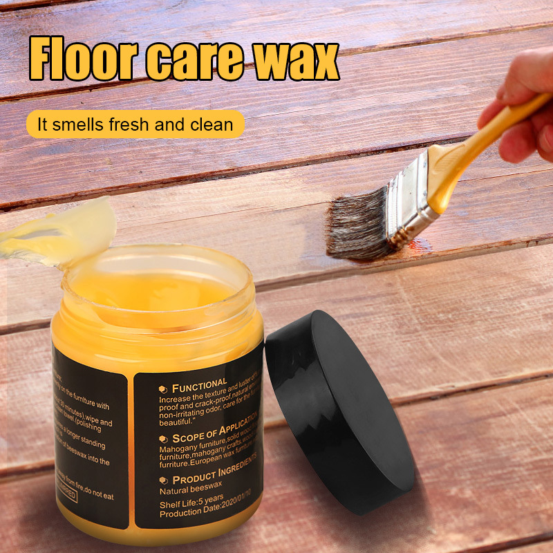 Wooden seasoning beeswax multi-purpose natural wood wax traditional beeswax oil used for furniture floor cabinet in stock