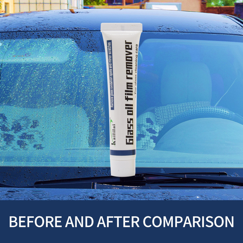 16G car front windshield cleaning paste oil film remover cleaner car glass coating agent