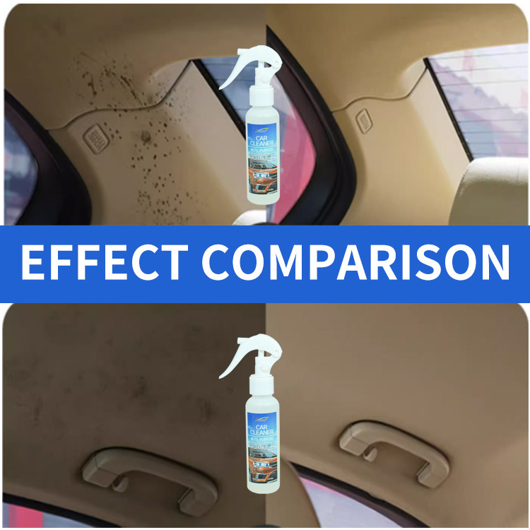 Factory Wholesale Multifunctional Car Interior Care Wash Foam Leather Cleaner Multi-Purpose Car Seat Foam Cleaner Spray