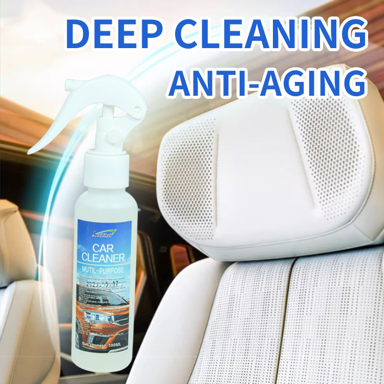 Factory Wholesale Multifunctional Car Interior Care Wash Foam Leather Cleaner Multi-Purpose Car Seat Foam Cleaner Spray