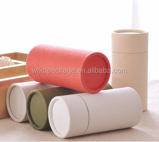 Packaging Tube Brown Paper Craft Tube Tea Can/tin/recycle Kraft Paper Tube Print Parchment Paper Customized Size,custom Custom