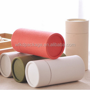 Packaging Tube Brown Paper Craft Tube Tea Can/tin/recycle Kraft Paper Tube Print Parchment Paper Customized Size,custom Custom