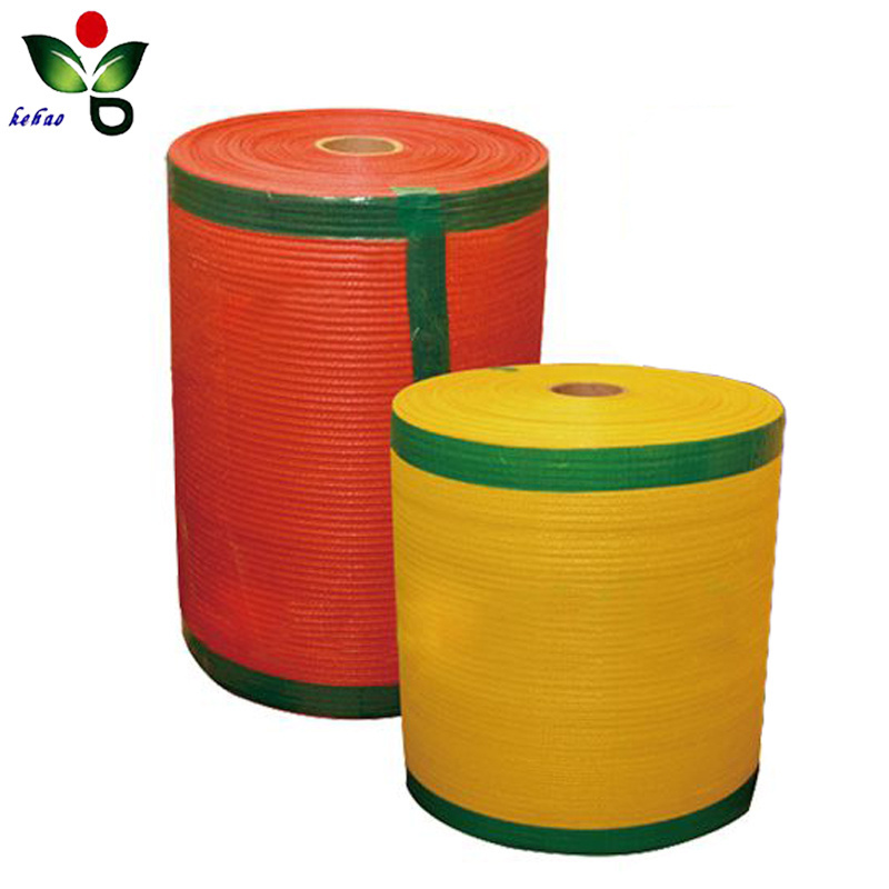 Raschel Bag in Roll for Automatic Packing hdpe knitted mesh bag roll