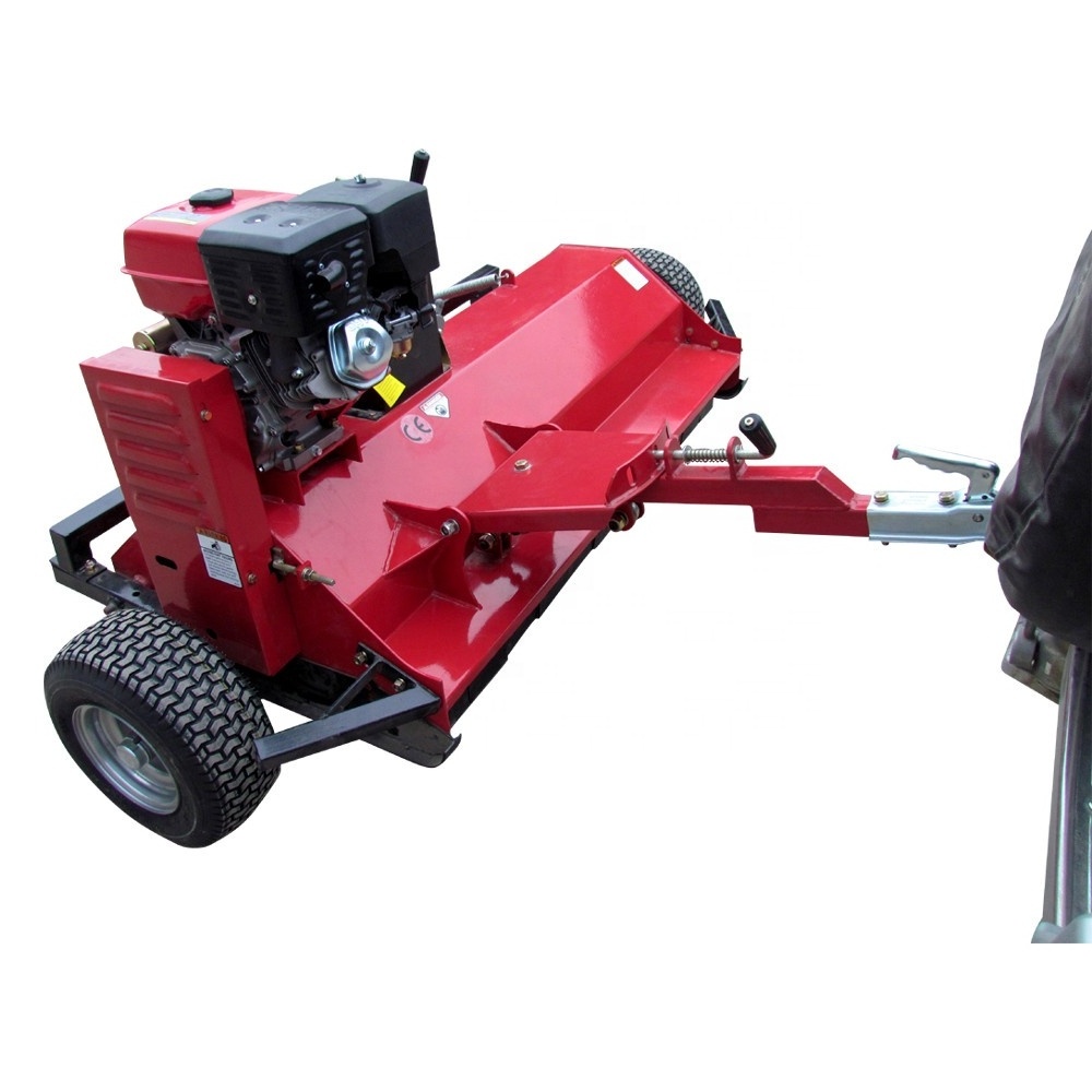 CE Approved ATV Flail Lawn Mower With 15HP Gasoline Engine