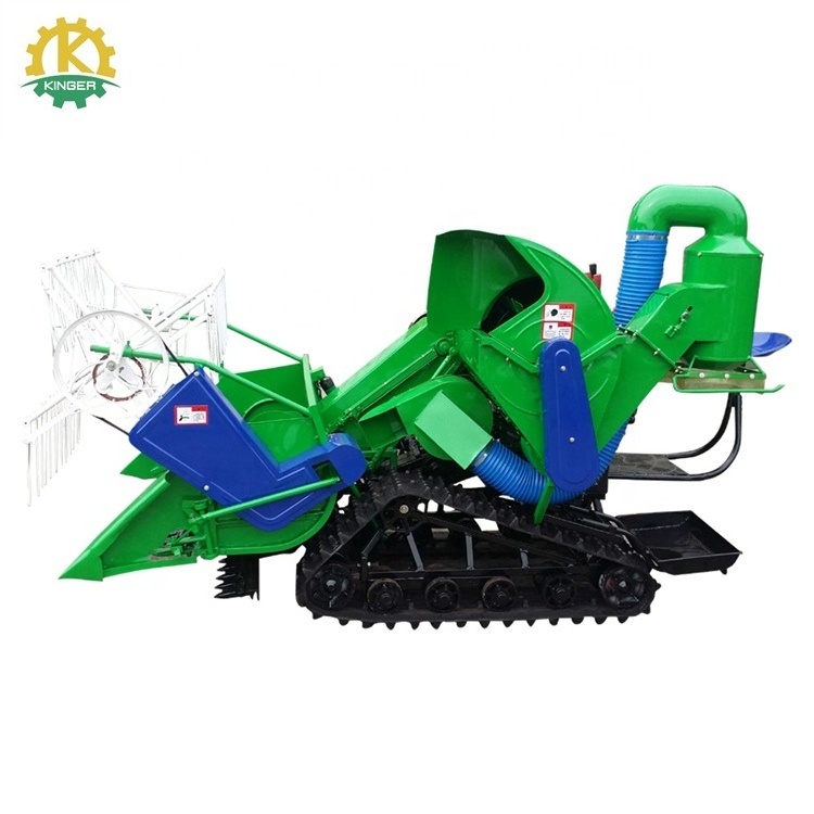 Mini combine harvester price for rice and wheat