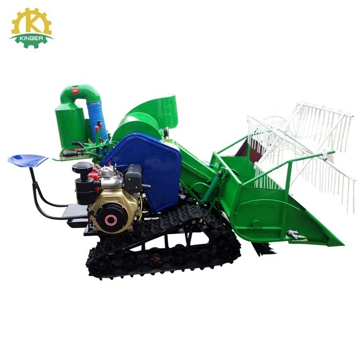 Mini combine harvester price for rice and wheat