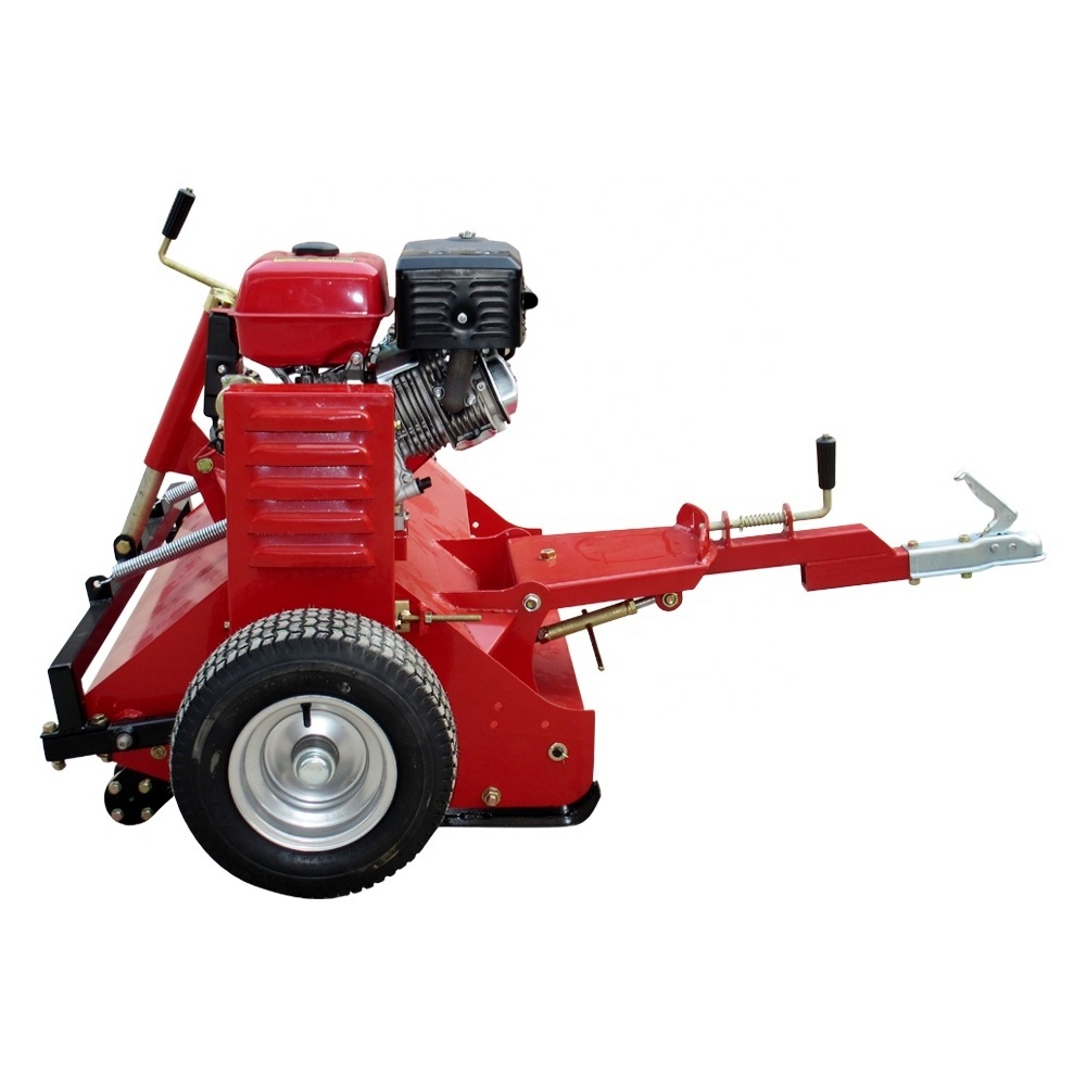 CE Approved ATV Flail Lawn Mower With 15HP Gasoline Engine