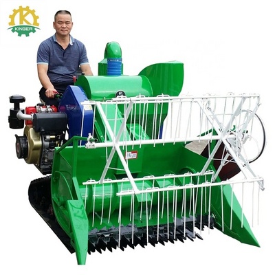 Mini combine harvester price for rice and wheat