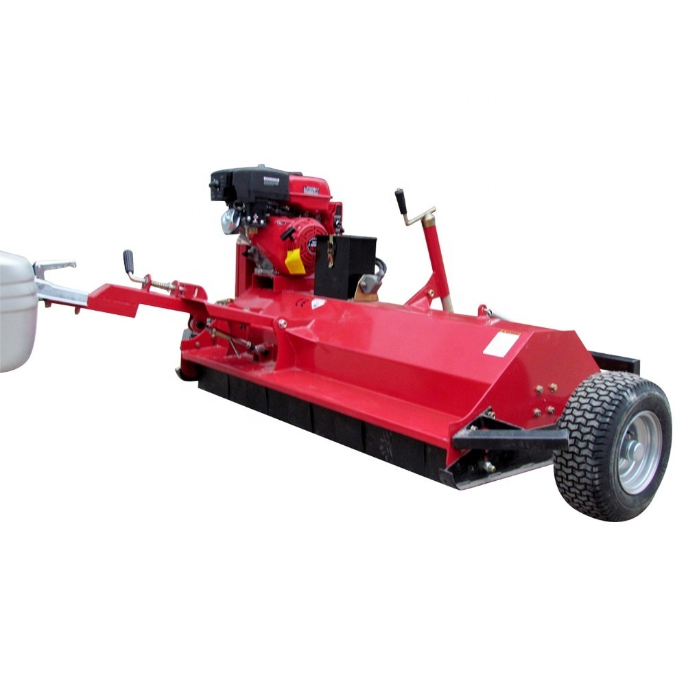 CE Approved ATV Flail Lawn Mower With 15HP Gasoline Engine