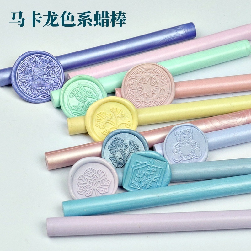 Tube  Seal Wax Sticks For invitation  Sealing  Stamp with  Glue Gun Sealing Wax