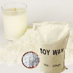 Candle making Soy wax with low melting point and eco- friendly