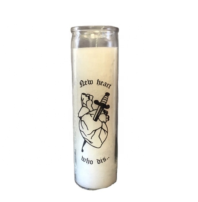 Virgin Mary 7 Day Candle White/Coexist 7 Day Candle/Santa Muerte (Holy Death) 7 Day Candle