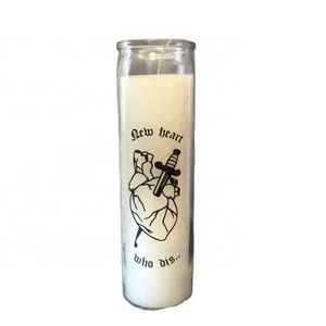 Virgin Mary 7 Day Candle White/Coexist 7 Day Candle/Santa Muerte (Holy Death) 7 Day Candle