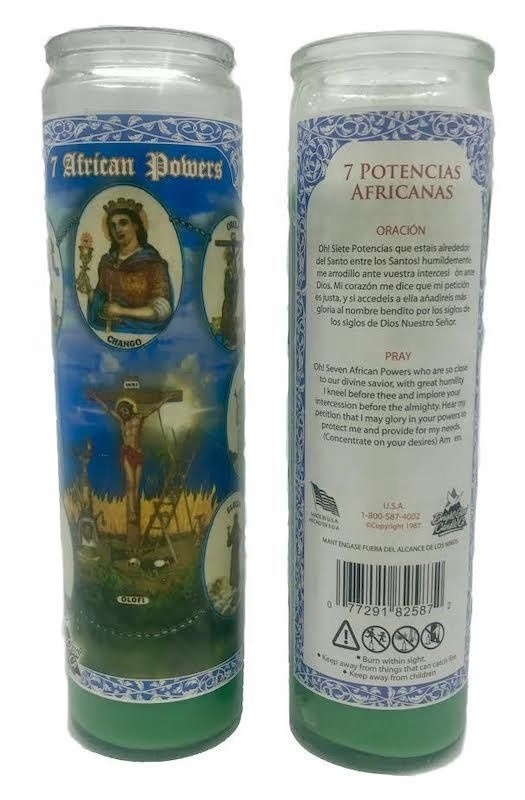 Virgin Mary 7 Day Candle White/Coexist 7 Day Candle/Santa Muerte (Holy Death) 7 Day Candle