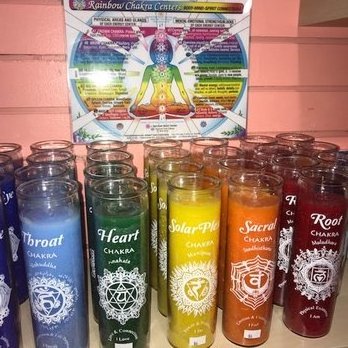 Chakra 7 day Candles