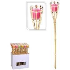 Outdoor Citronella Candle Bamboo Torch/citronella candles bamboo sticks