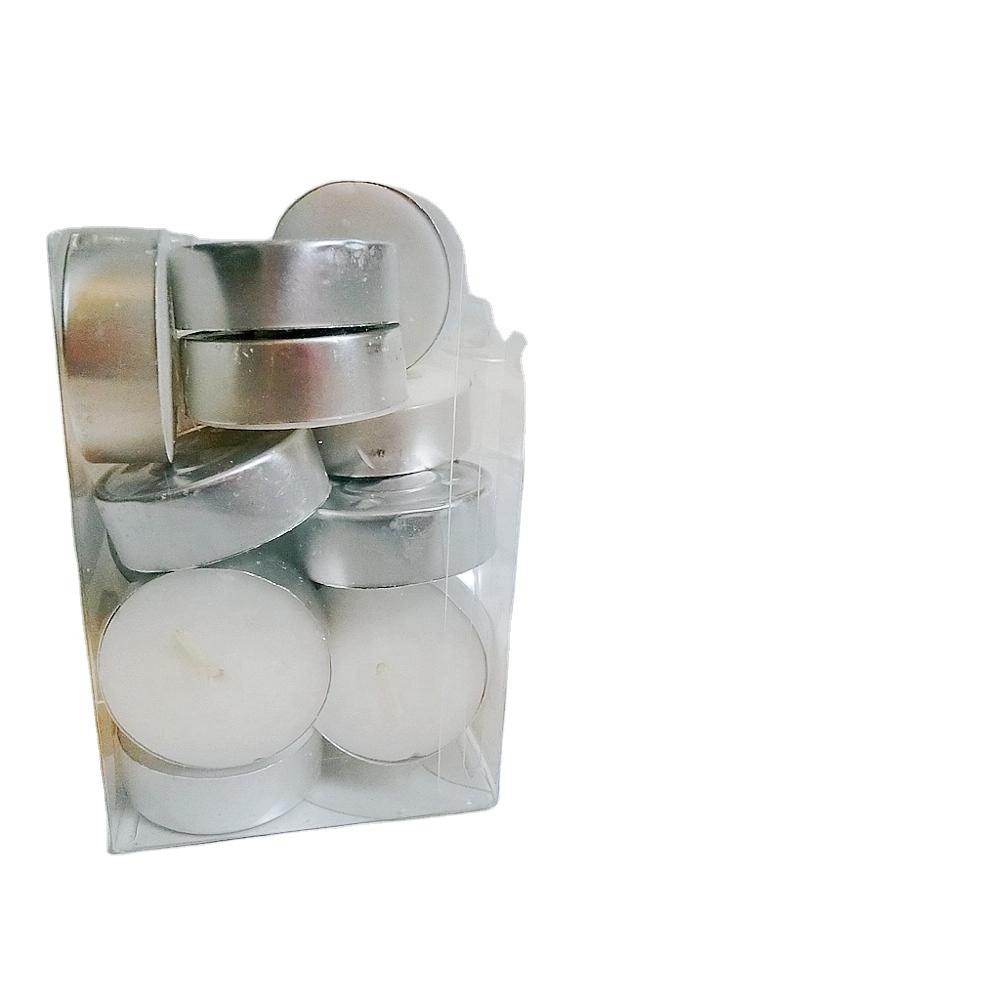 Keidas Unscented Tea Lights 100/Pkg White  Tealight Candles