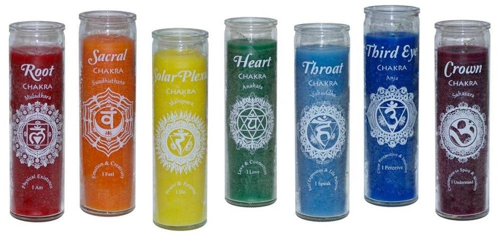 Chakra 7 day Candles