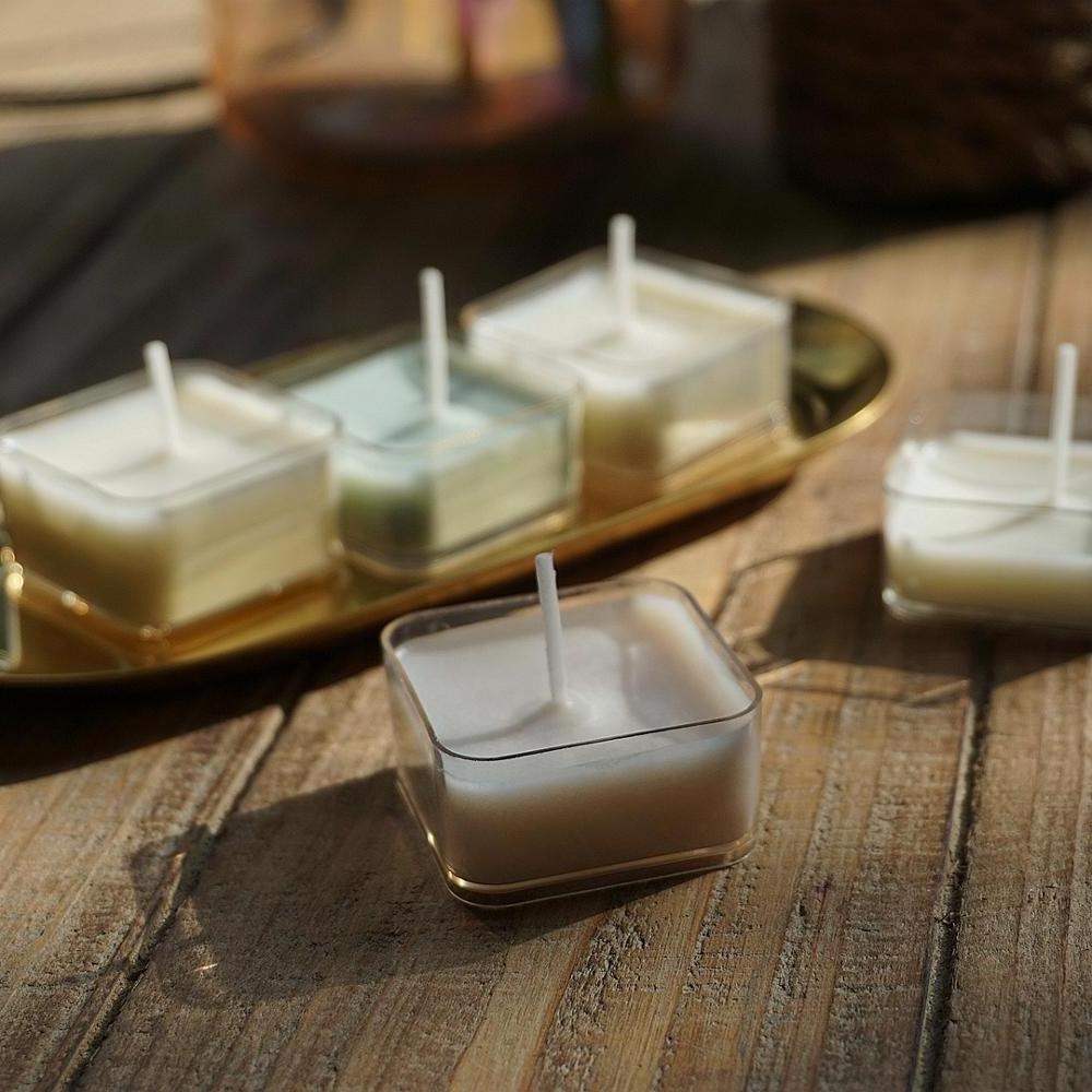 Clear Plastic Tealight Cups transparency plastic candle holder