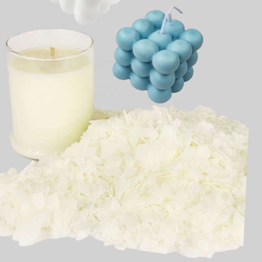 Candle making Soy wax with low melting point and eco- friendly